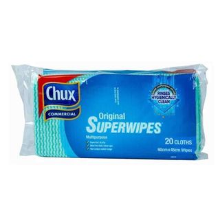CHUX 9886 SUPERWIPES GREEN 60CM X 45CM
