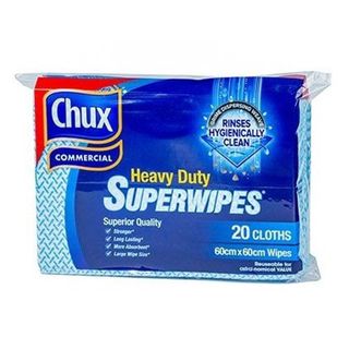 CHUX 9887 WIPING CLOTH BLUE 60CM X 60CM