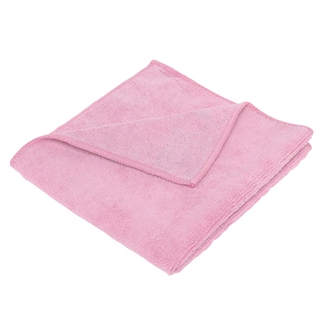 MICROFIBRE CLOTH - PINK 400MM X 400MM