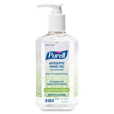 PURELL ANTISEPTIC GEL HAND PUMP 350ML
