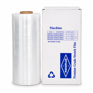PACKPLUS PREMIUM MACHINE STRETCH FILM CLEAR 23UM