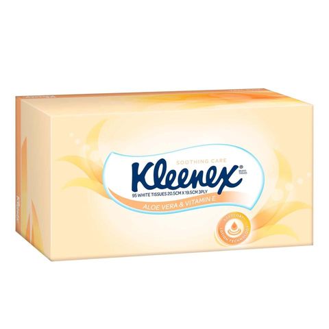 KLEENEX 0291 ALOE VERA 3 PLY FACIAL TISSUES