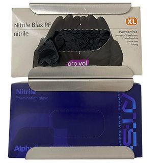 STAINLESS STEEL DOUBLE GLOVE DISPENSER