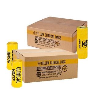 36L CLINICAL WASTE BIN LINER HDPE