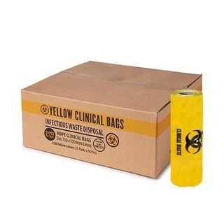 80L CLINICAL WASTE BIN LINER HDPE