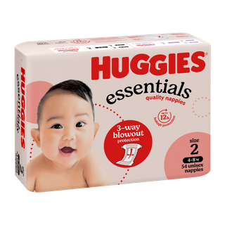 HUGGIES INFANT ESSENTIALS NAPPIES #2