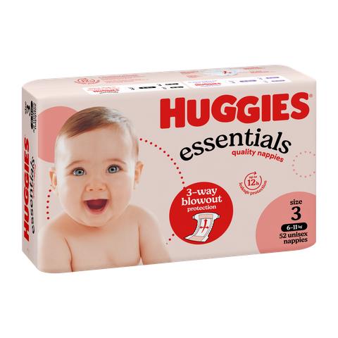 HUGGIES CRAWLER ESSENTIALS NAPPIES #3