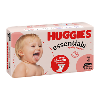 HUGGIES TODDLER ESSENTIALS NAPPIES #4