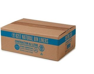 82L CLEAR HEAVY DUTY BIN LINER