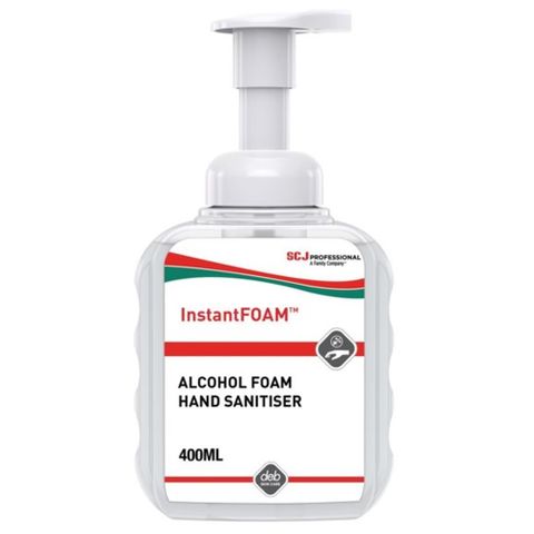 DEB INSTANTFOAM HAND SANITISER 400ML