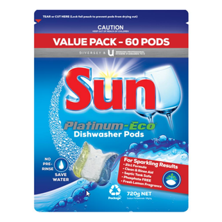 SUN PLATINUM ECO DISHWASHER PODS