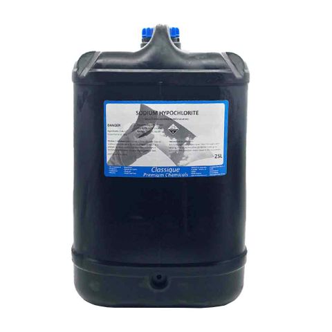 SODIUM HYPOCHLORITE 12.5% 25L