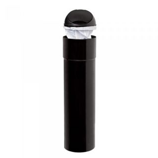 13L SANITARY BIN SELF SERVE BLACK