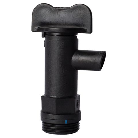 BLACK PLASTIC DRUM TAP