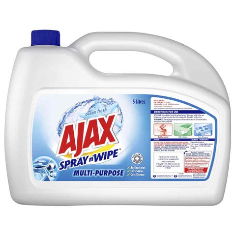 AJAX SPRAY & WIPE OCEAN FRESH 5L