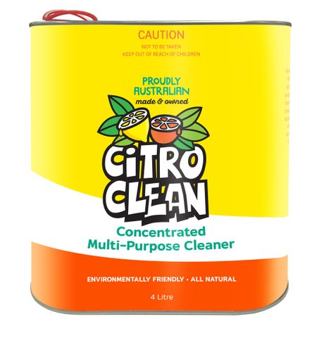 CITRO CLEAN METAL DRUM 4L