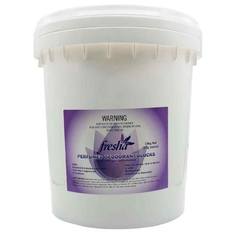 DEODORANT TABLETS 15KG DRUM
