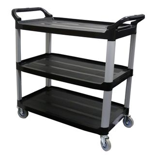 FOOD SERVICE TROLLEY BLACK