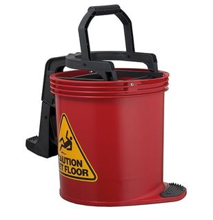 RED DURACLEAN MOP BUCKET