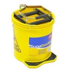 YELLOW MOBILE MOP BUCKET 16L
