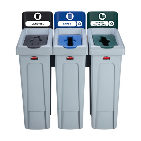 SLIM JIM RECYCLING STATION BIN