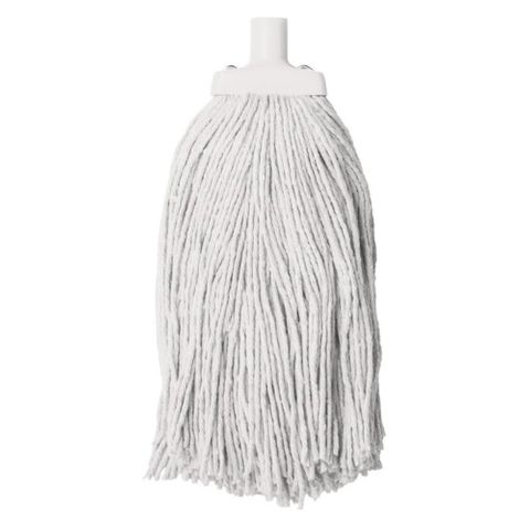 WHITE DURACLEAN MOP HEAD 400G