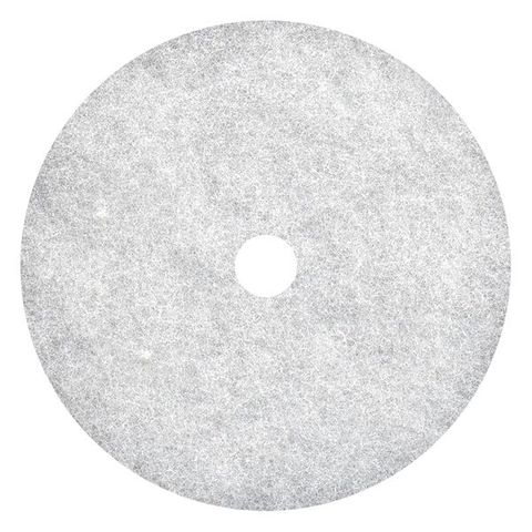 FLOOR PADS WHITE 400MM