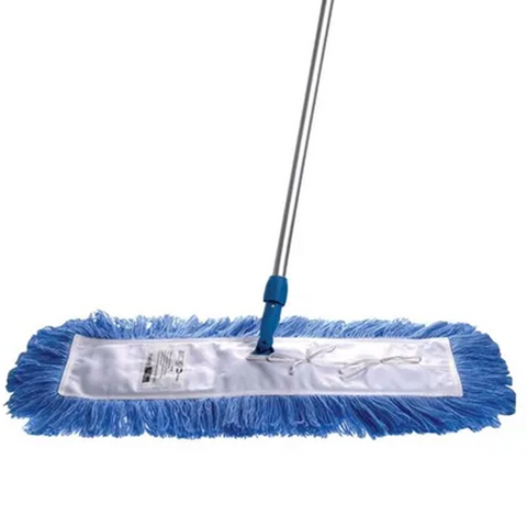 DUST MOP 600MM COMPLETE BLUE