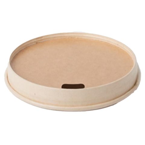 8OZ BAMBOO PAPER LIDS 80MM