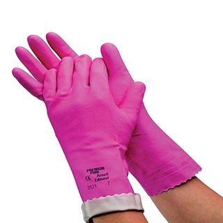 ANSELL PREM. PINK GLOVES  6.5