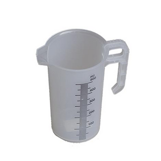 VIKAN PLASTIC JUG 500ML WHITE