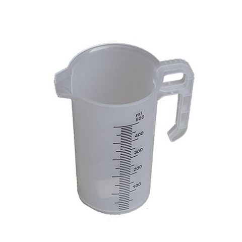 VIKAN PLASTIC JUG 500ML WHITE
