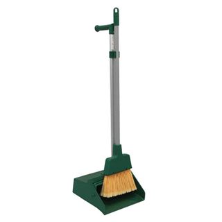 LOBBY PAN & BROOM SET -GREEN