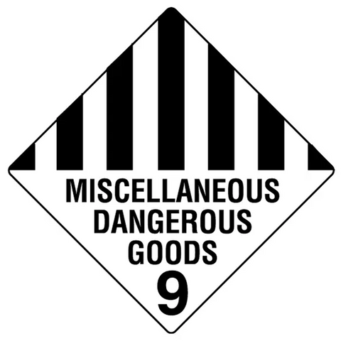 MISCELLANEOUS DANGER GOODS 9
