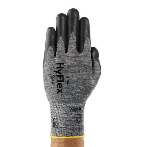 HYFLEX 11-801 GREY GLOVE - 7