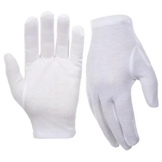 GLOVES COTTON INTERLOCK CUFFLESS SMALL