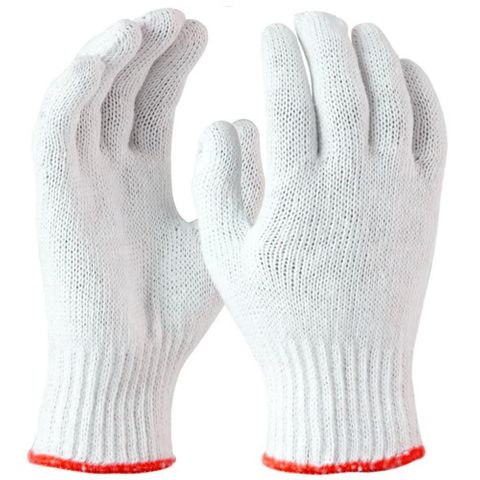 GLOVE POLY COTTON KNIT LADIES
