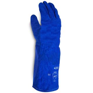 GLOVES LEATHER LINED GAUNTLET