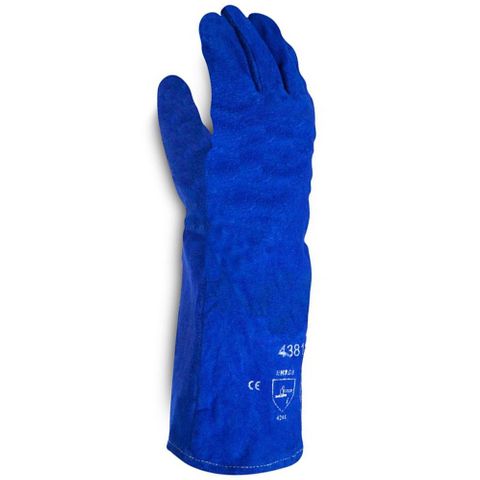 GLOVES LEATHER LINED GAUNTLET