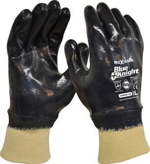 NITRILE F/DIPPED M/W GLOVE - 9