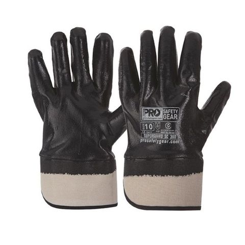 NITRILE FULLY DIPPED GLOVE LARGE