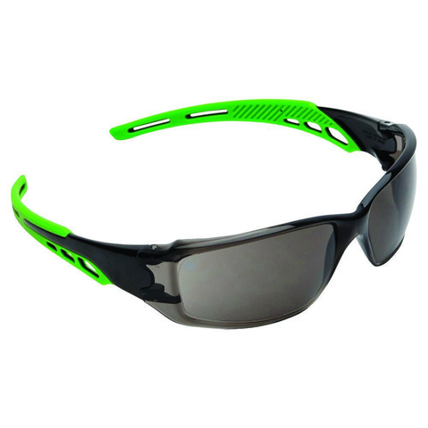 CIRRUS GREEN ARM SMOKE SAFETY GLASSES