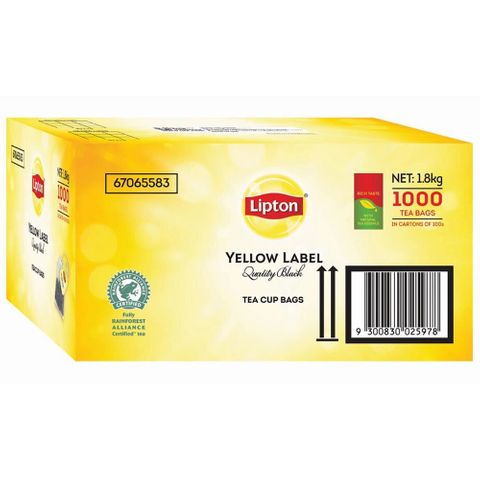LIPTON TEA BAGS 1000'S