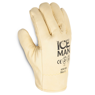 YELLOW COWHIDE RIGGER FURLINED