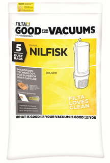 Nilfisk GD5/10 Vacuum Bags 5 pack (20029)