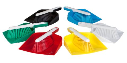 Hygiene Brush & Pan Set Green