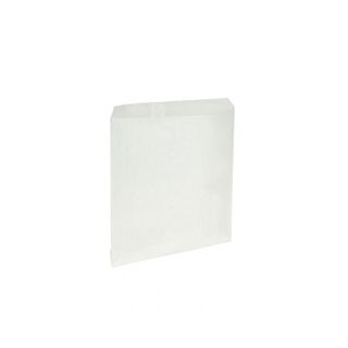 No 4 White Greaseproof Paper Bags - 210x240mm - 1000