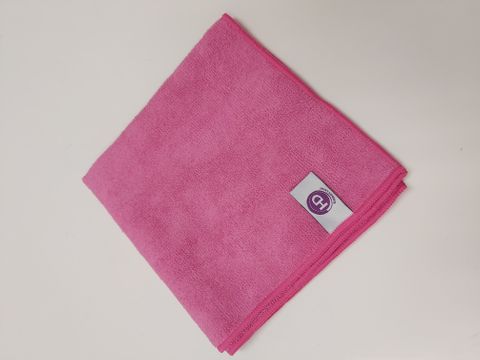 HyGenie Microfibre Cloths Pink 40x40cm 280gsm