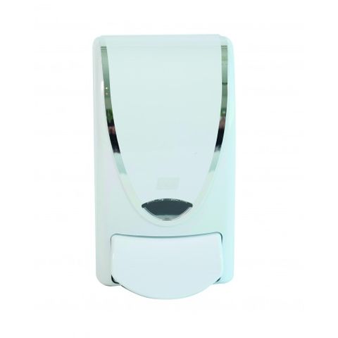 Deb Clear Foam Dispenser White/Chrome