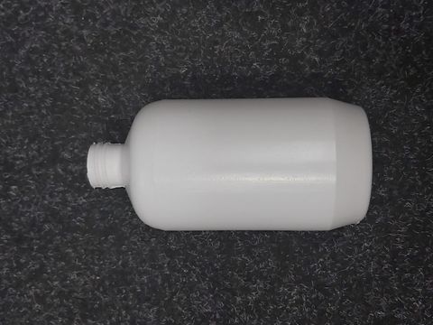 500ml White Boston Bottle 28/410